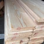 Holzbretter Rauspund Fichtenholz Nut und Feder Profil