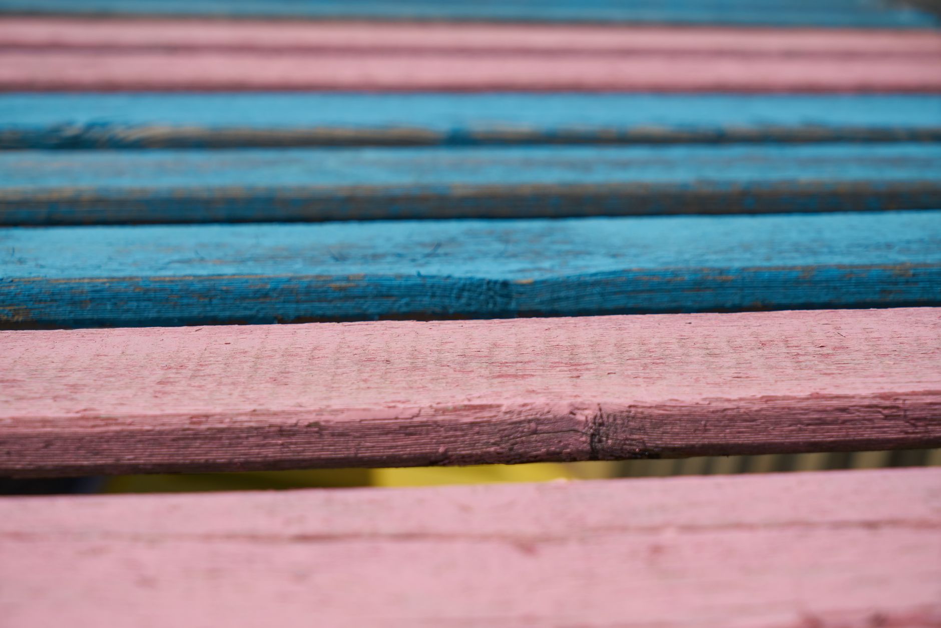 Blaues Und Rosa Holz